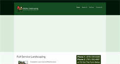 Desktop Screenshot of mcraelandscapinginc.com